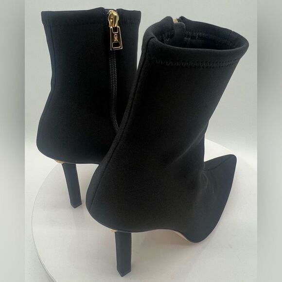 GOOD AMERICAN | Ankle Shine Neoprene Booties | Black | NWT 9 | w/ Dust Bag - Picture 10 of 15